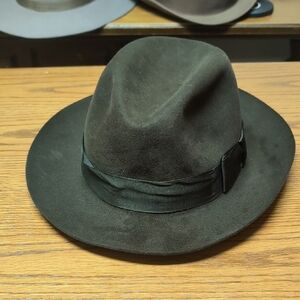 Classic Black Fedora Hat